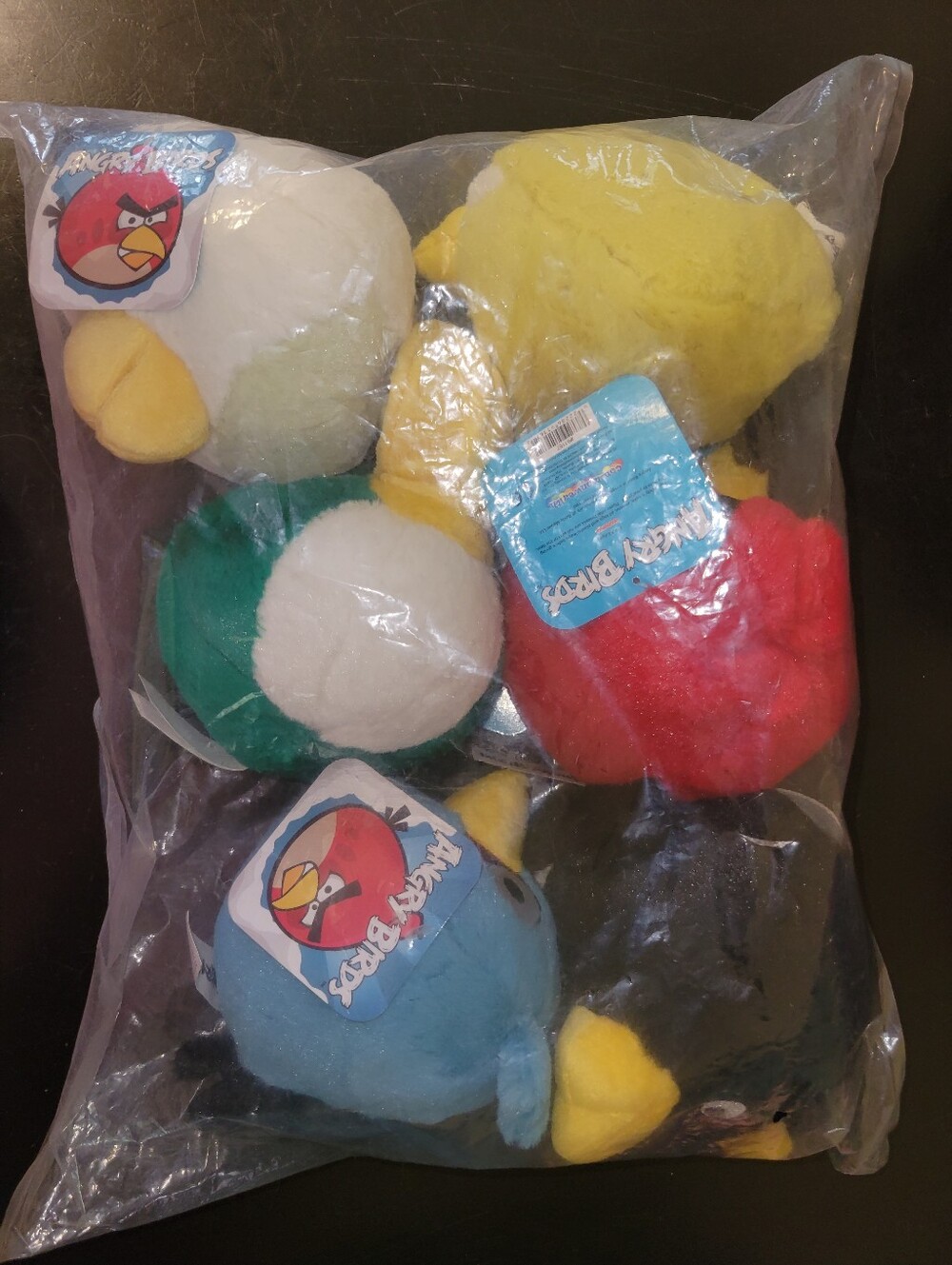 Plush Angry Bird Toy Set - Multicolor Kids Plush Bundle